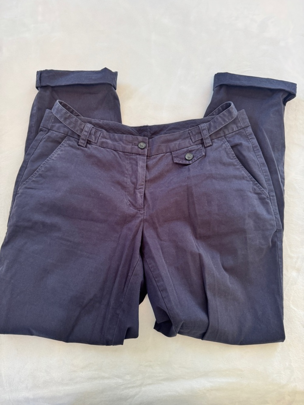 Brooks Brothers Navy Blue Cargo Pants Size 6